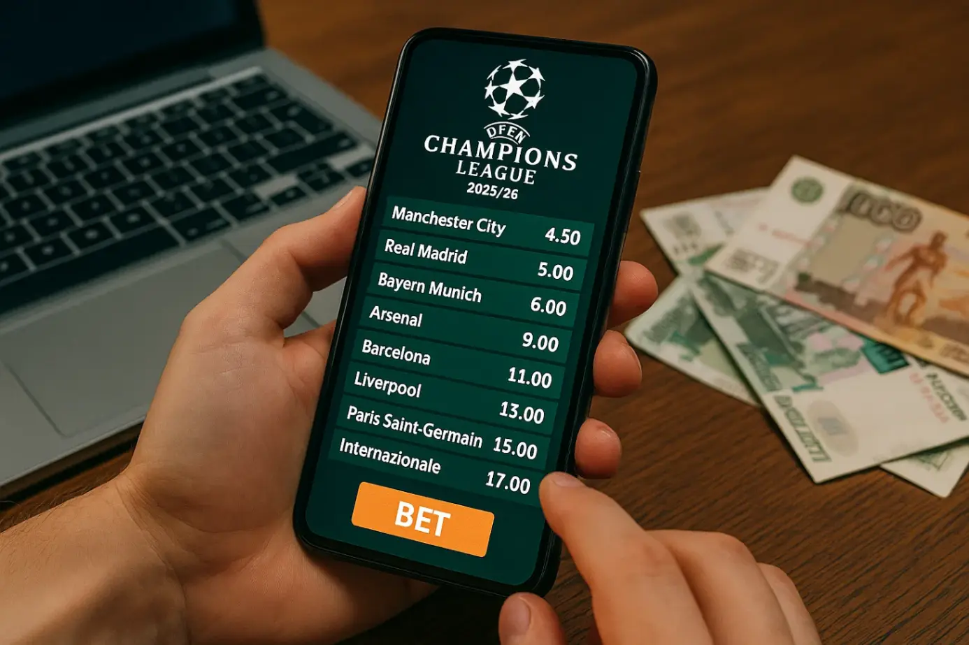 Коэффициенты на Лигу чемпионов 2025/26: как их читать и выбирать