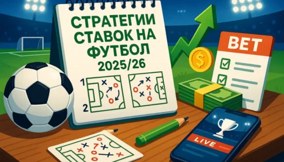 Стратегии ставок на футбол 2025/26: как выигрывать на Лиге чемпионов и топ-чемпионатах