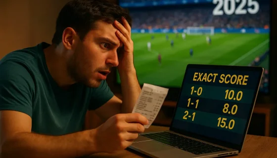 Точные счета в футболе 2025: стоит ли рисковать ради больших коэффициентов